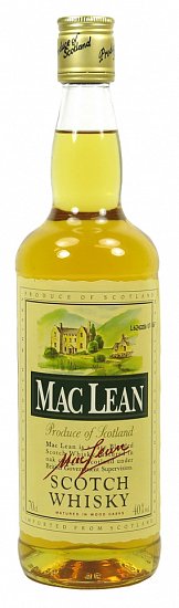 Mac Lean Scotch Whisky 40% 0,7l