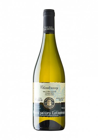 Chardonnay 0,75l Pozdní sběr Lechovice