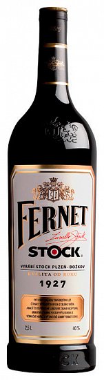 Fernet Stock 38% 2,5l